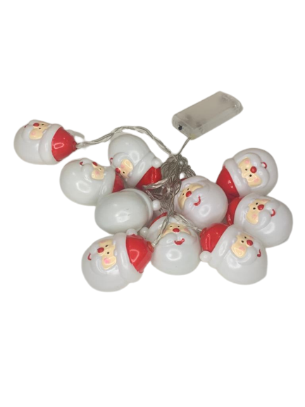 CORDAO DE LUZ PAPAI NOEL 2MTS 10 LUZES EP0076 260076