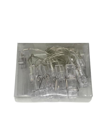 CORDAO DE LUZ PREGADOR C/1,8MTS C/10 LD0025 519886