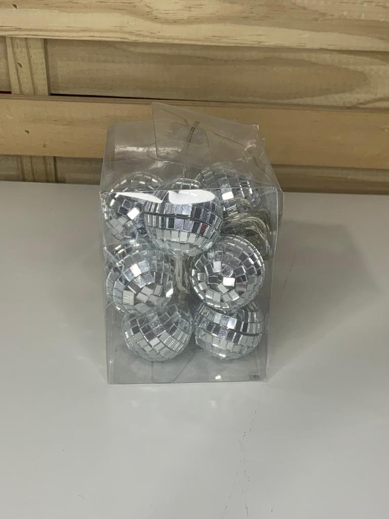 CORDAO GLOBO DISCO PLASTICO C/10 LD0158 529908