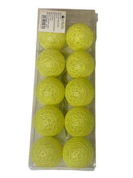 CORDAO DE LUZ BOLAS LINHA C/10 LED LD0014 519695