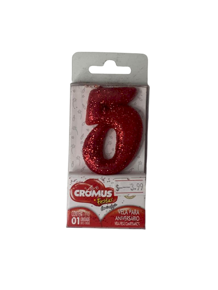 VELA N5 FUN VERMELHO 29002089