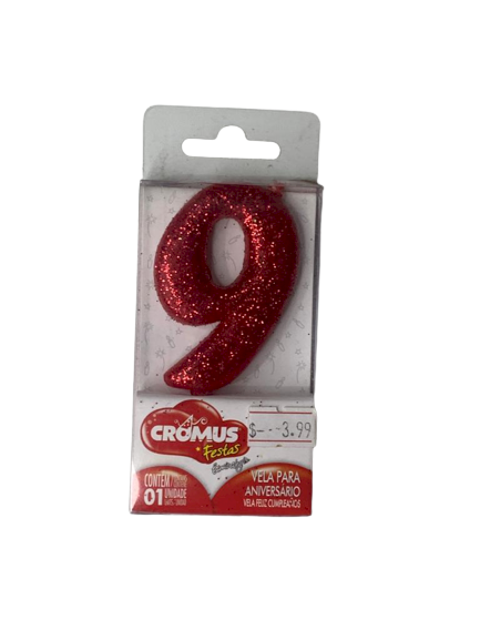 VELA N9 FUN VERMELHO 29002093