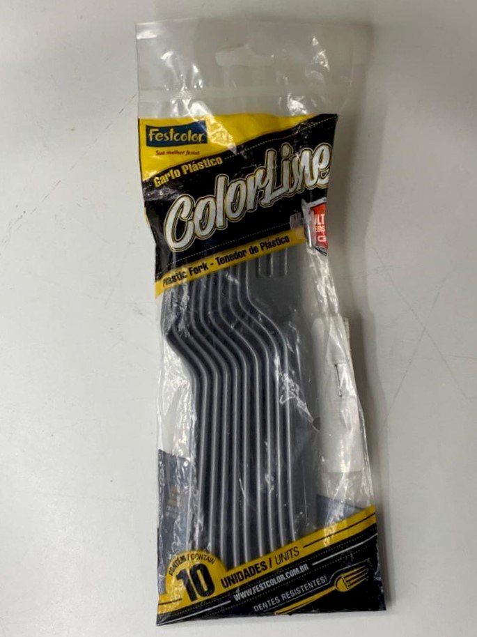 GARFO COLOR PRATA 101685 C/10 505017