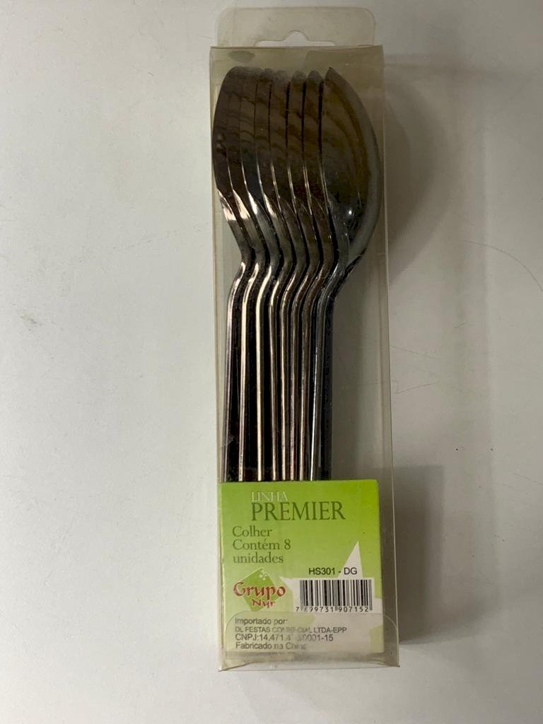 COLHER EMBAL.C/8 HS301DG 907152
