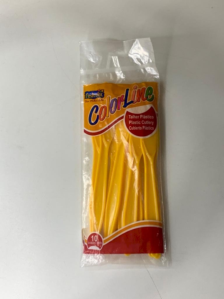 FACA COLOR AMARELO 101642 C/10 505284
