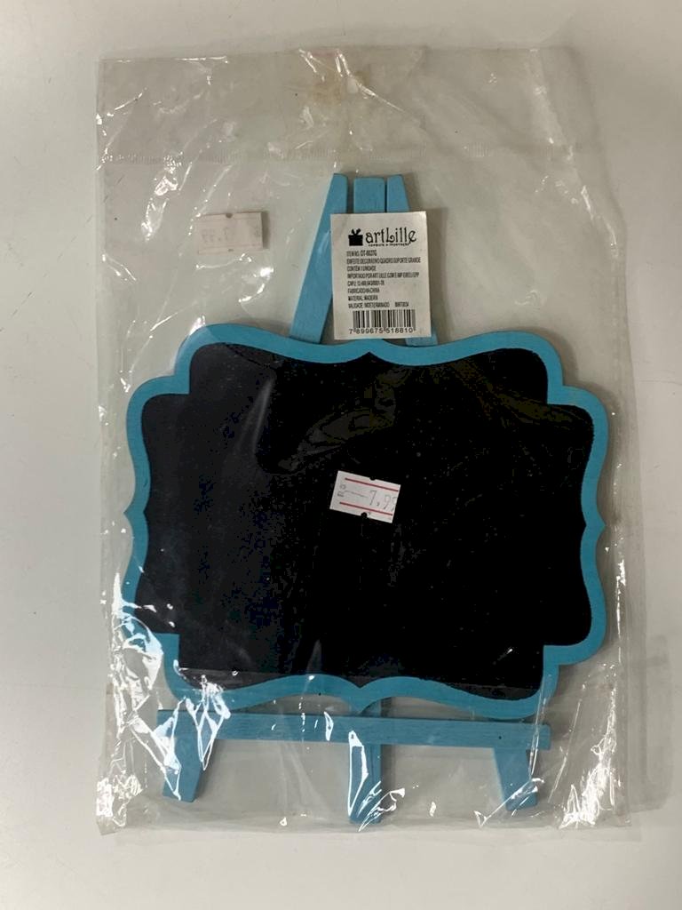 ENFEITE MADEIRA PORTA RECADO TRIPE GR OT0027G 518810