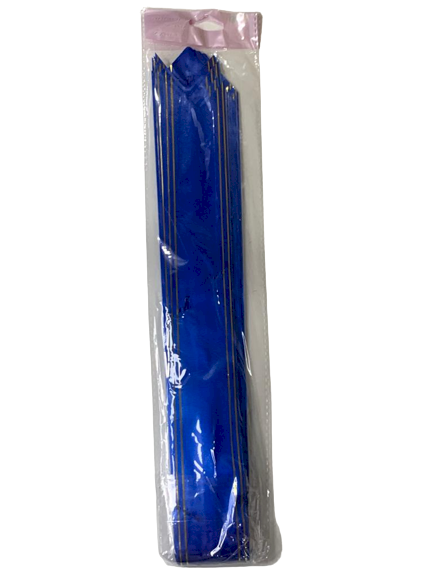 LACO PRONTO FIO DE OURO 50X780MM PCT C/10PCS AZUL ESC 125719