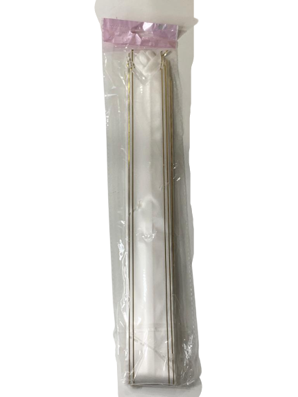 LACO PRONTO FIO DE OURO 50X780MM PCT C/10PCS BRANCO 125726