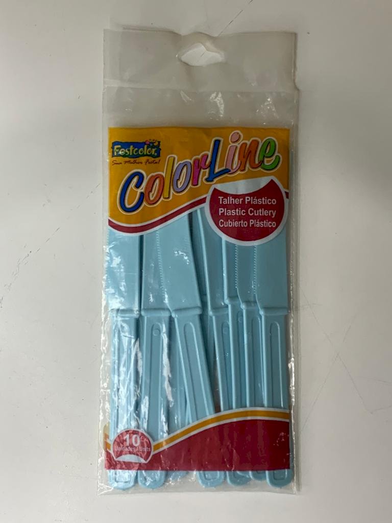 FACA COLOR AZUL CLARO 101643 C/10 505192