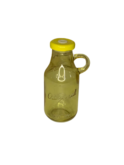 GARRAFINHA DE VIDRO C/ALCA POP AMAR 300ML 14X5CM 2425 424253
