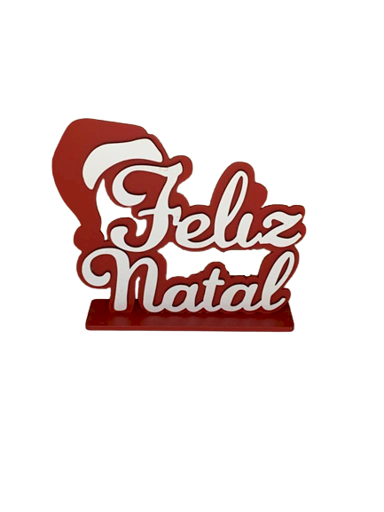 NOME NA BASE FELIZ NATAL 15CM 573192
