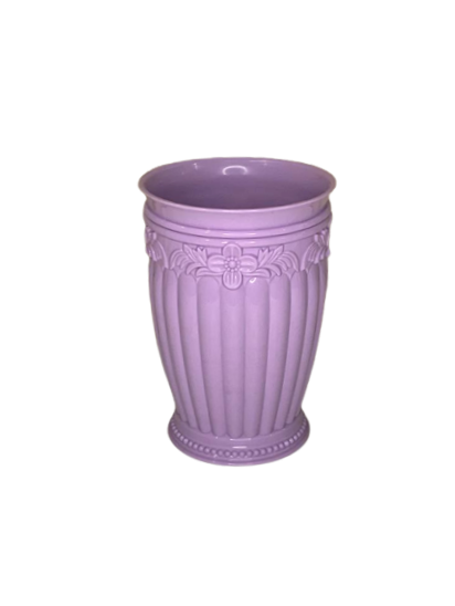 CACHEPOT FLORAL LILAS M 11,5X11,5X16,5 29002099 972179
