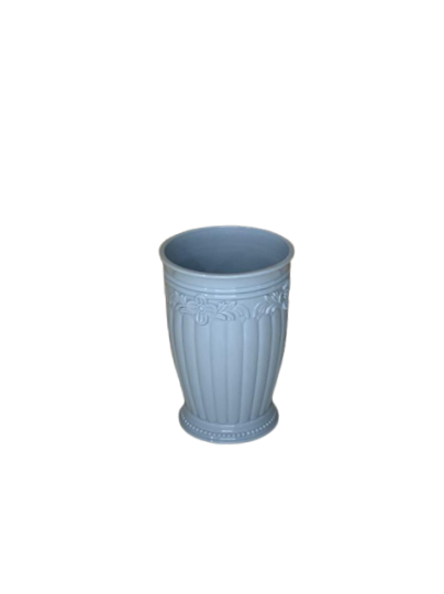 CACHEPOT FLORAL AZUL CLARO P 8X8X11,8 29001258