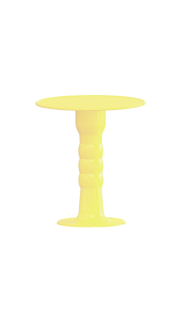 BOLEIRA COLONIAL LISA 22CM AMARELO CANDY BCLP019 300512