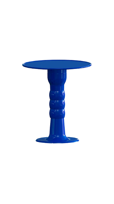 BOLEIRA COLONIAL LISA 22CM AZUL ROYAL BCLP008 731495