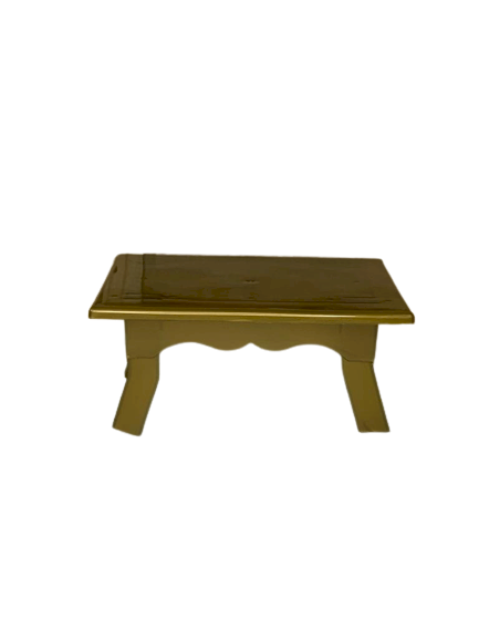 MESINHA DECORATIVA PARA DOCES 13X19CM DOURADO 109485