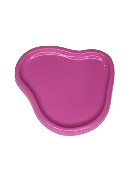 BANDEJA ORGANICA MODELO 2 12X15CM ROSA CLARA 127571