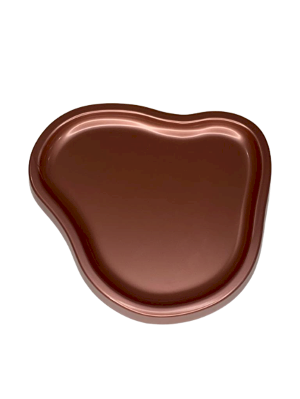 BANDEJA ORGANICA MODELO 2 12X15CM ROSE GOLD 127588