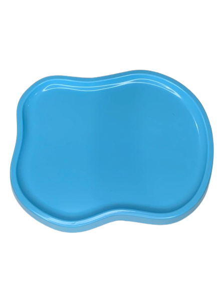 BANDEJA ORGANICA MODELO 3 21CM AZUL CLARA 127687