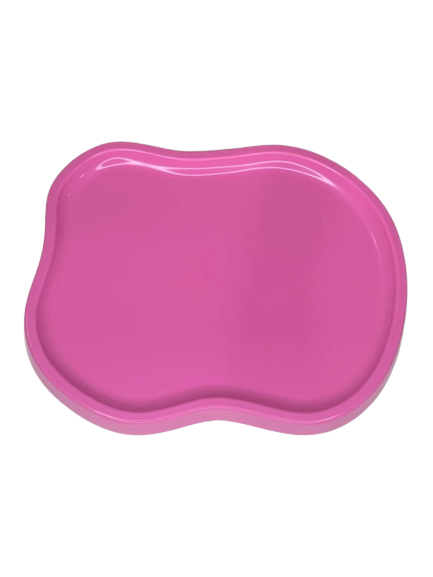 BANDEJA ORGANICA MODELO 3 21CM ROSA CLARA 127748