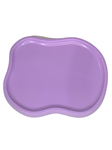 BANDEJA ORGANICA MODELO 3 21CM LILAS CANDY 127656