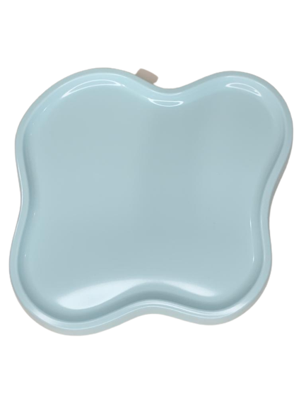 BANDEJA ORGANICA MODELO 4  23X26CM AZUL CANDY 127816