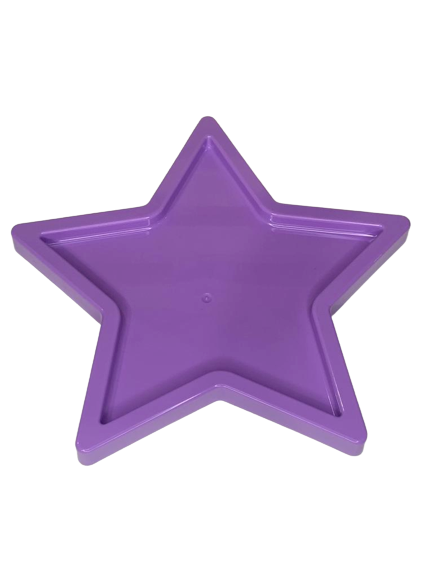 BANDEJA ESTRELA LILAS 20X25CM 109591