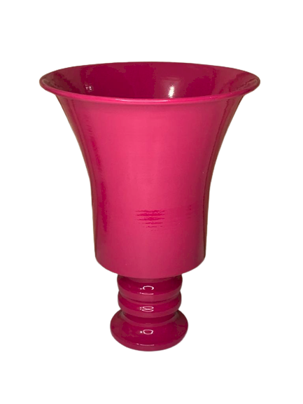 CACHEPOT DE ALUMINIO COLORIDO 27CM 061794