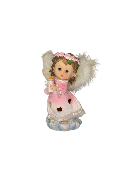 RESINA ANJO C/FIBRA OTICA COLORIDO 14,7CM 13307001