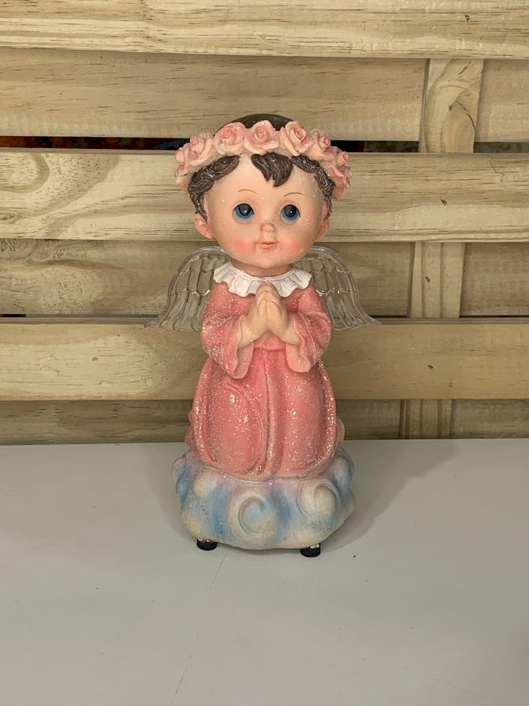 ENFEITE DE RESINA EM FORMA DE ANJO TX42302M 20291