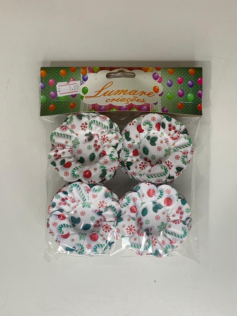 CAIXETA FLOR 08 C/50UN 012841 - NATAL