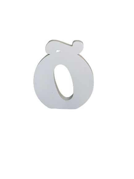 CONFECCAO DE LETRAS 3D Õ 10CM ALT 439627