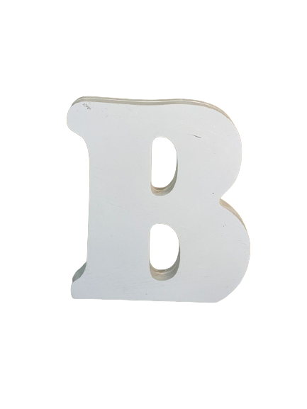 CONFECCAO DE LETRAS 3D B 15CM 461857