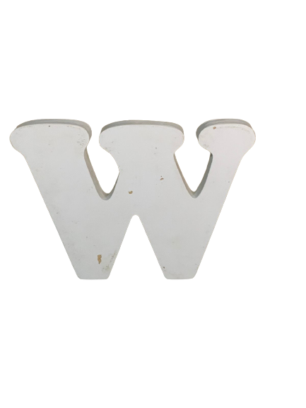 CONFECCAO DE LETRAS 3D W 10CM ALT 439474