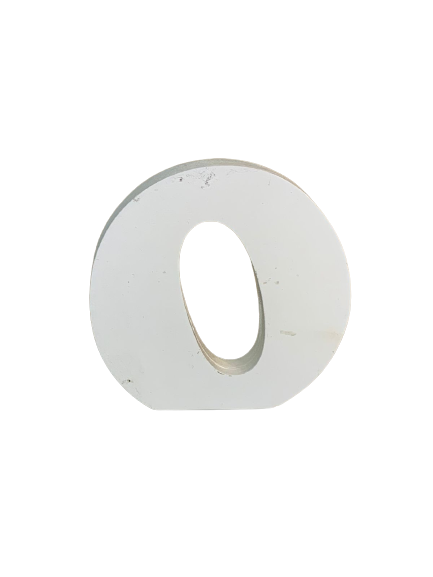 CONFECCAO DE LETRAS 3D O 10CM ALT 439368