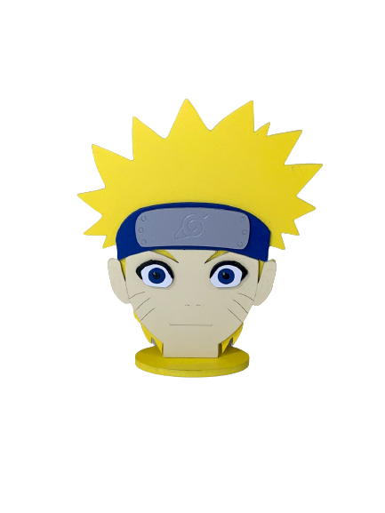 NARUTO NA BASE MDF PERFIL 20CMX13CM 574106