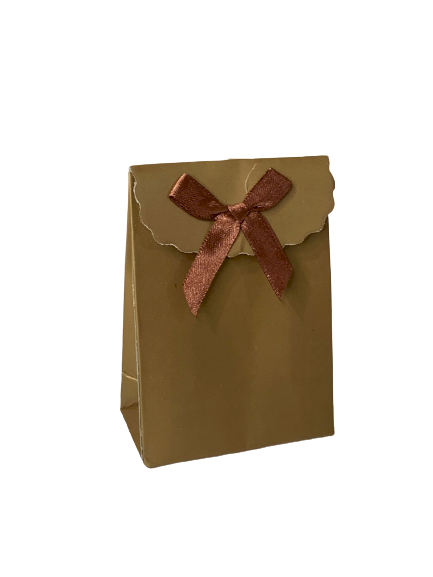 SACOLA DE PAPEL P/ PRESENTE 7,5X10,5X4CM 490789
