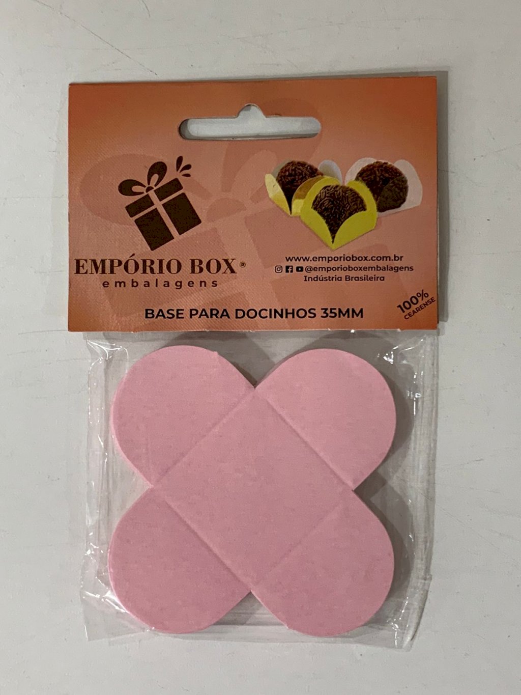 BASE DOCINHO ROSA BB DESMONTADA C/50 422369