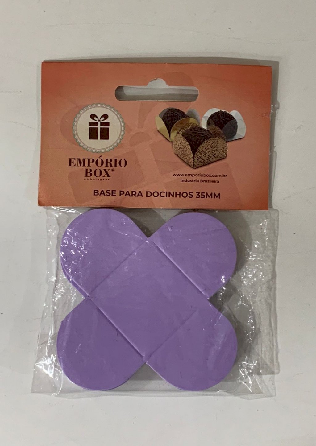 BASE DOCINHO LILAS CLARO DESMONTADA C/50 266516