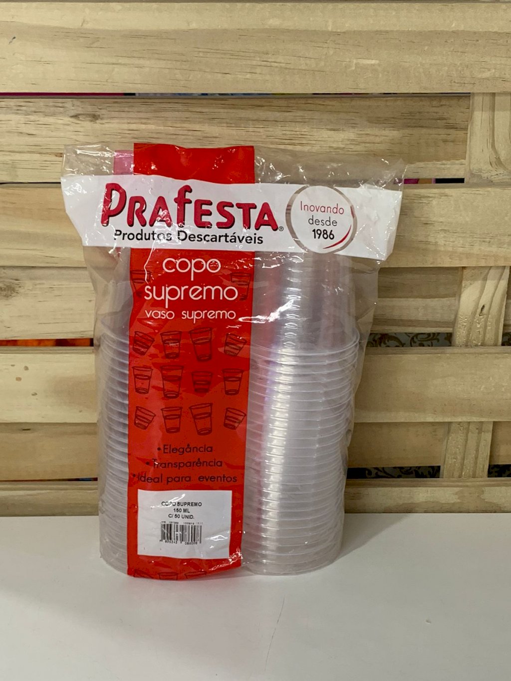 COPO SUPREMO 150ML C/50 8600 086008