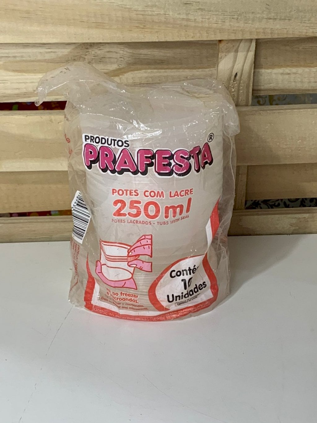 POTE COM LACRE 250ML C/10 088019