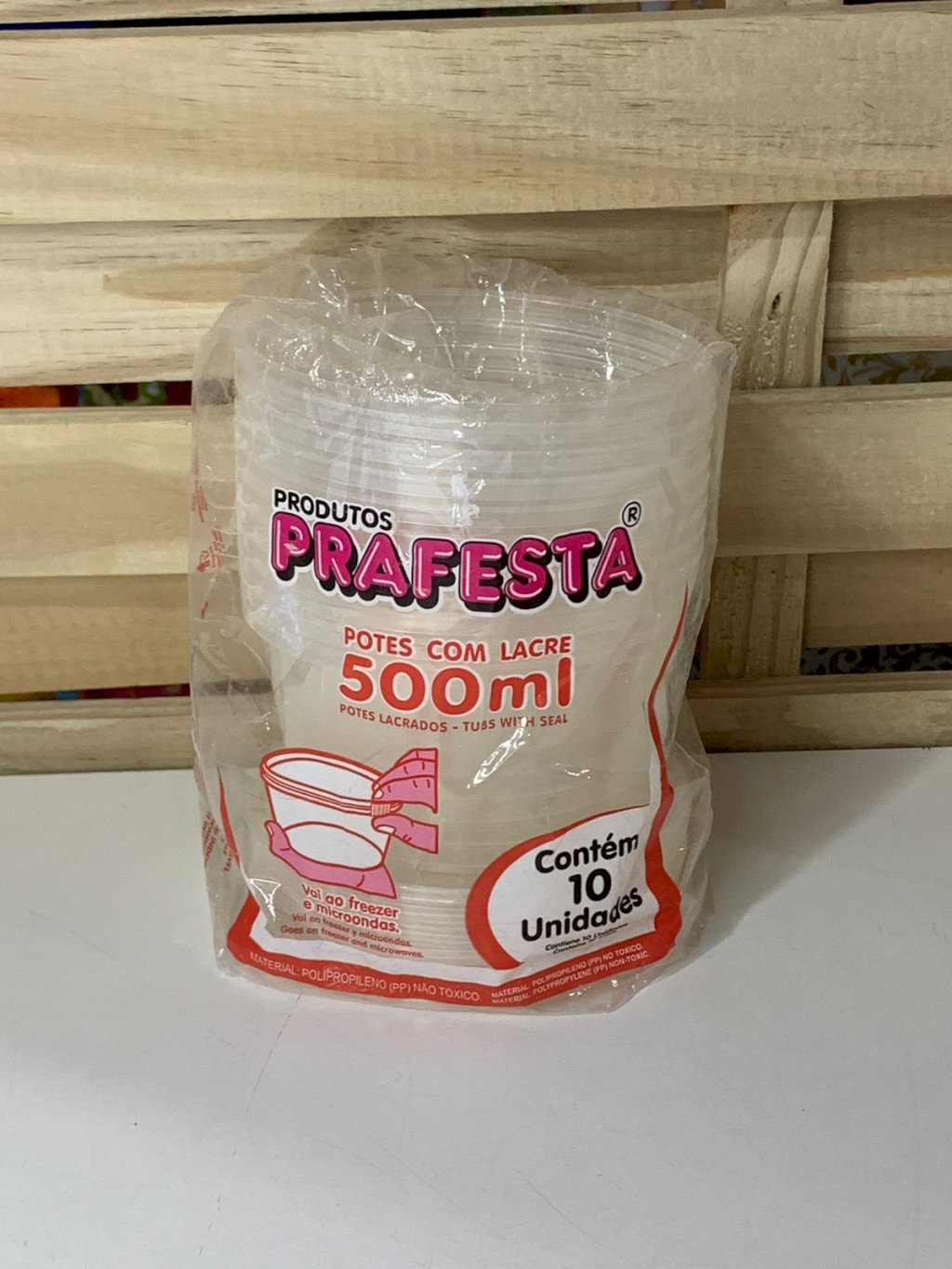 POTE COM LACRE 500ML C/10 088057