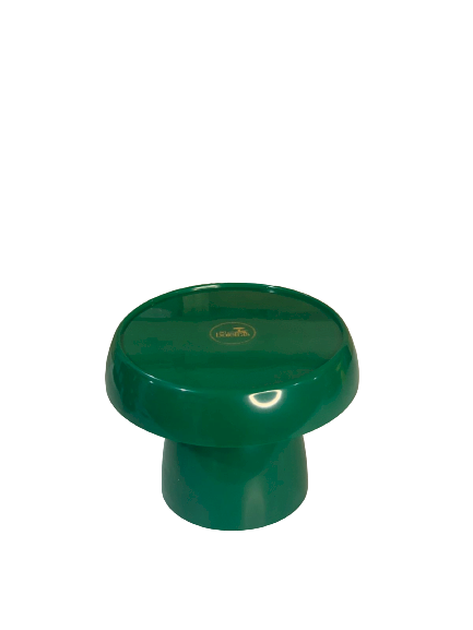 BOLEIRA COGUMELO PE150MM TAMPO170MM VERDE FOLHA 041988 - SO BOLEIRAS