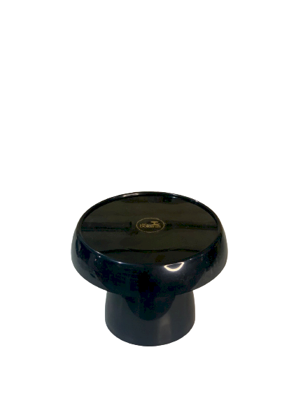 BOLEIRA COGUMELO PE150MM TAMPO170MM PRETO 041742 - SO BOLEIRAS