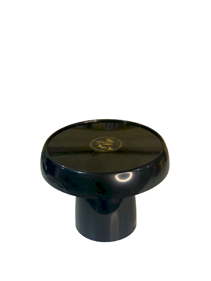 BOLEIRA COGUMELO PE185MM TAMPO210MM PRETO 042183 - SO BOLEIRAS