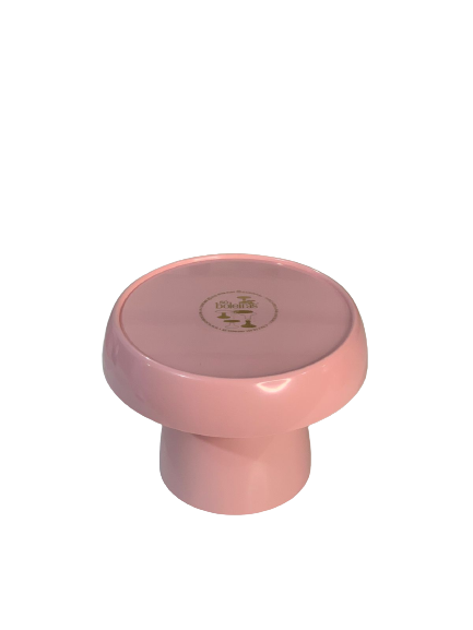 BOLEIRA COGUMELO PE150MM TAMPO170MM ROSE 041896 - SO BOLEIRAS