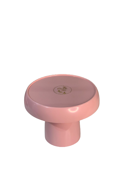 BOLEIRA COGUMELO PE185MM TAMPO210MM ROSE 042336 - SO BOLEIRAS