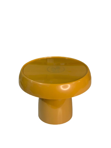 BOLEIRA COGUMELO PE185MM TAMPO210MM MOSTARDA 042312 - SO BOLEIRAS