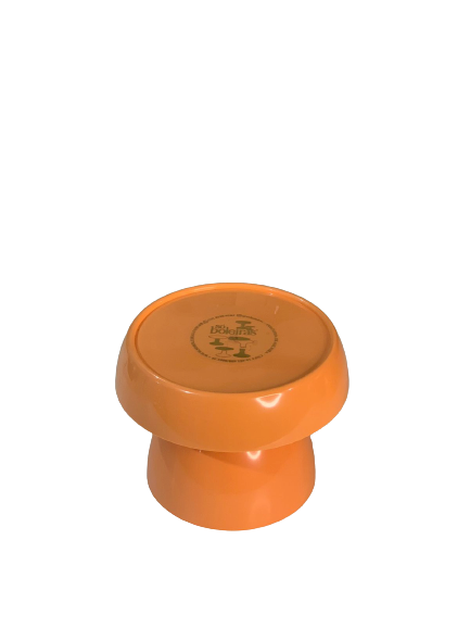 BOLEIRA COGUMELO PE120MM TAMPO130MM PAPAYA 041292 - SO BOLEIRAS