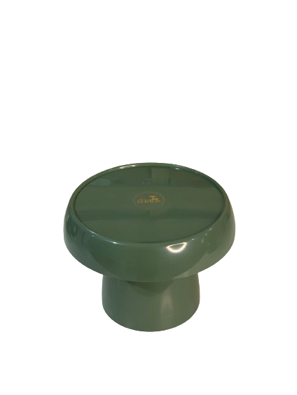 BOLEIRA COGUMELO PE150MM TAMPO170MM VERDE MUSGO 041971 - SO BOLEIRAS